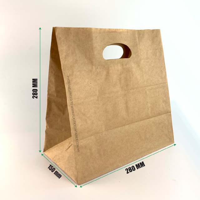 DIE CUT PAPER BAG