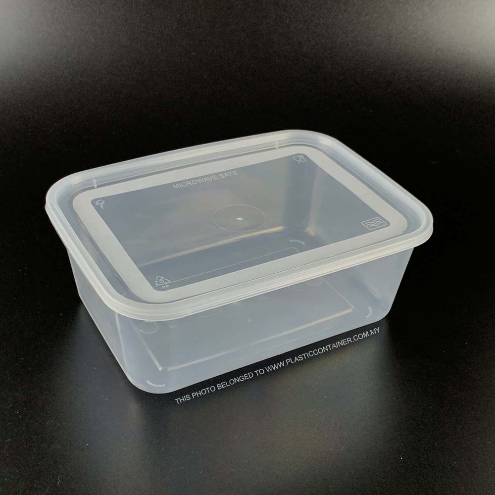 RECTANGLE PLASTIC CONTAINER