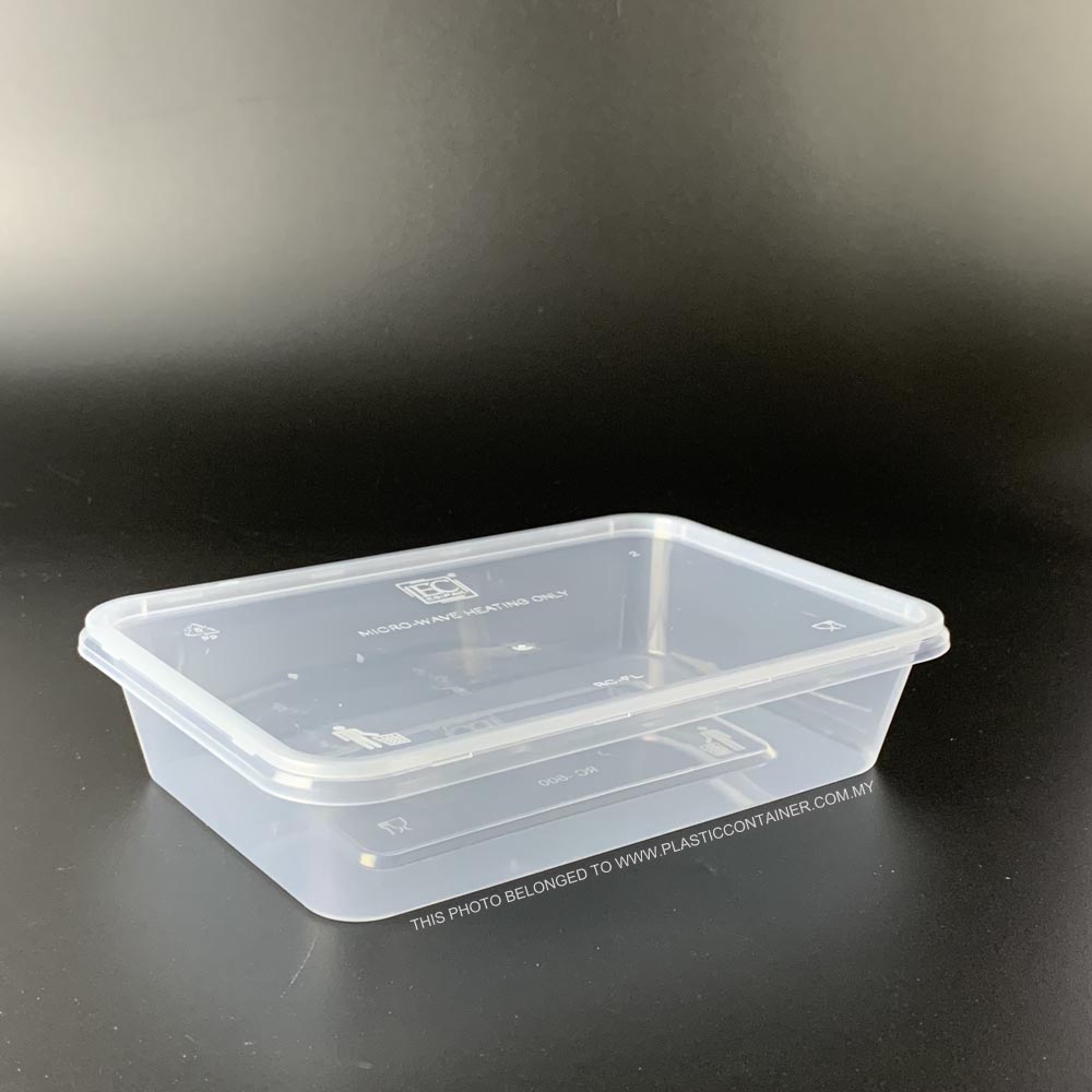 rectangle plastic microwaveable container