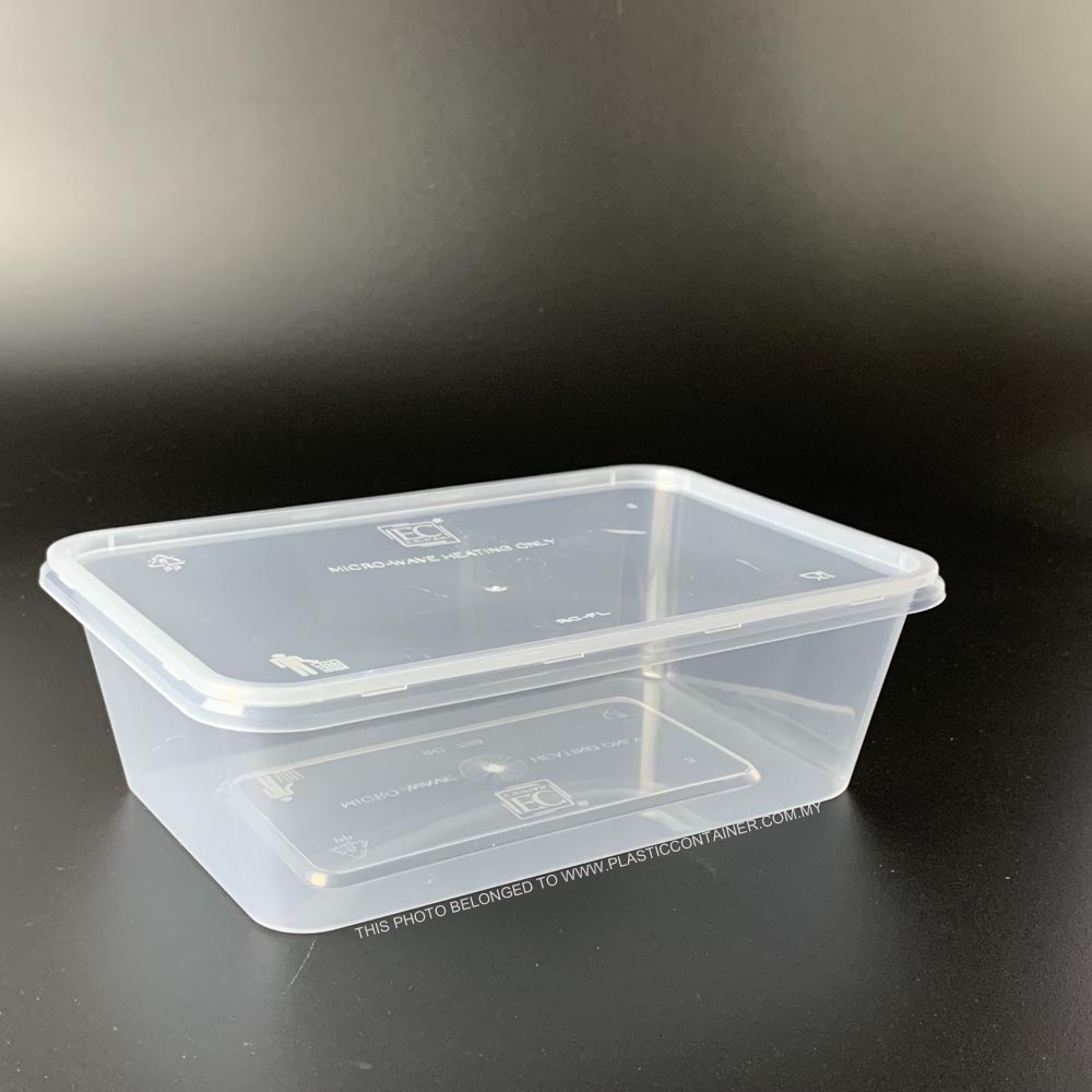 rectangle plastic microwaveable container