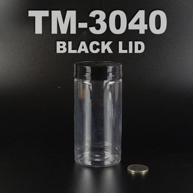 pet bottle 400ml with black lid