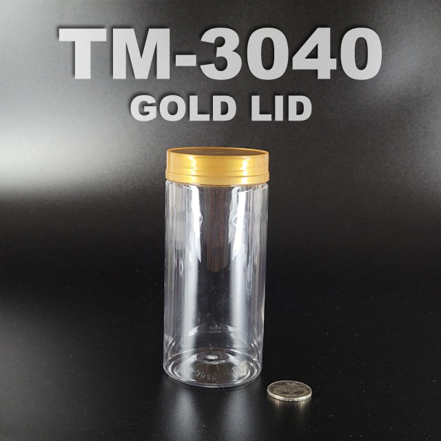 pet bottle 400ml with gold lid