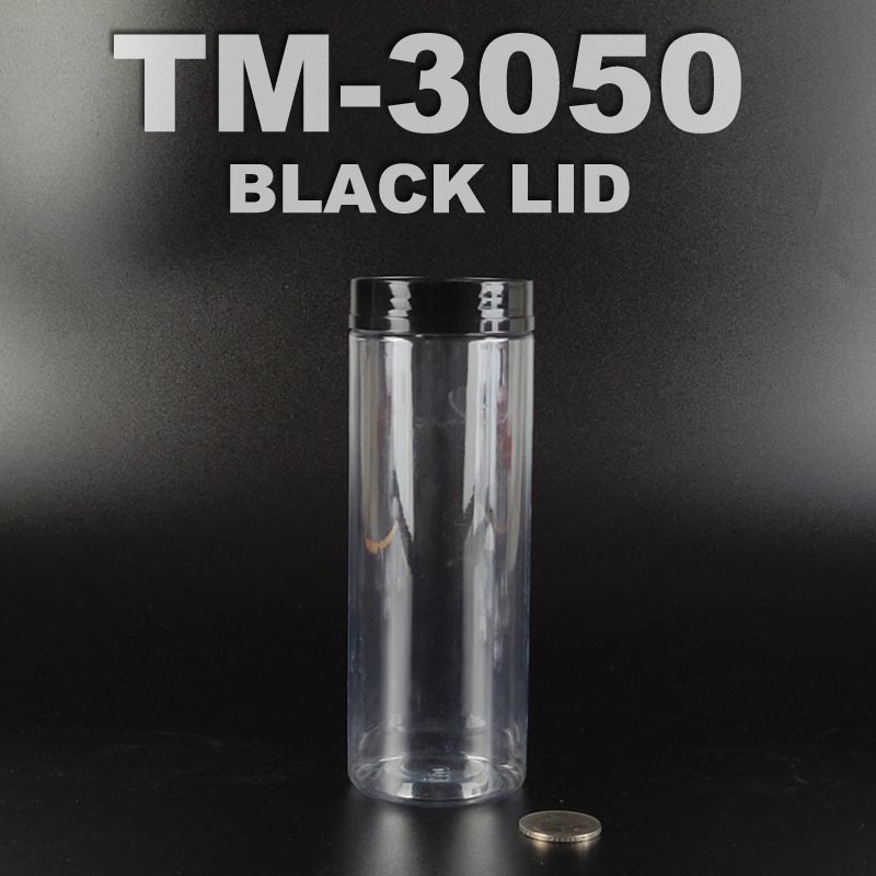 pet bottle 500ml with black lid