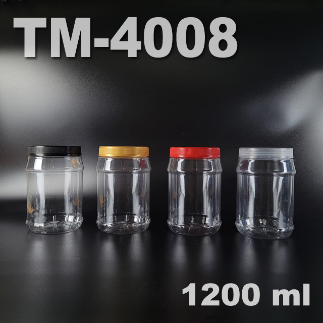 pet bottle 1200ml with colorful lid