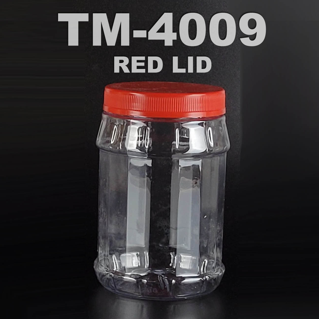 pet bottle 1200ml with red lid