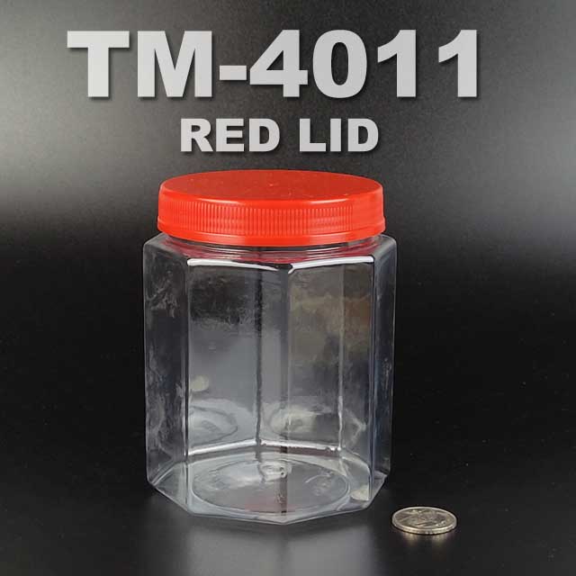 PET BOTTLE 1000ml with RED