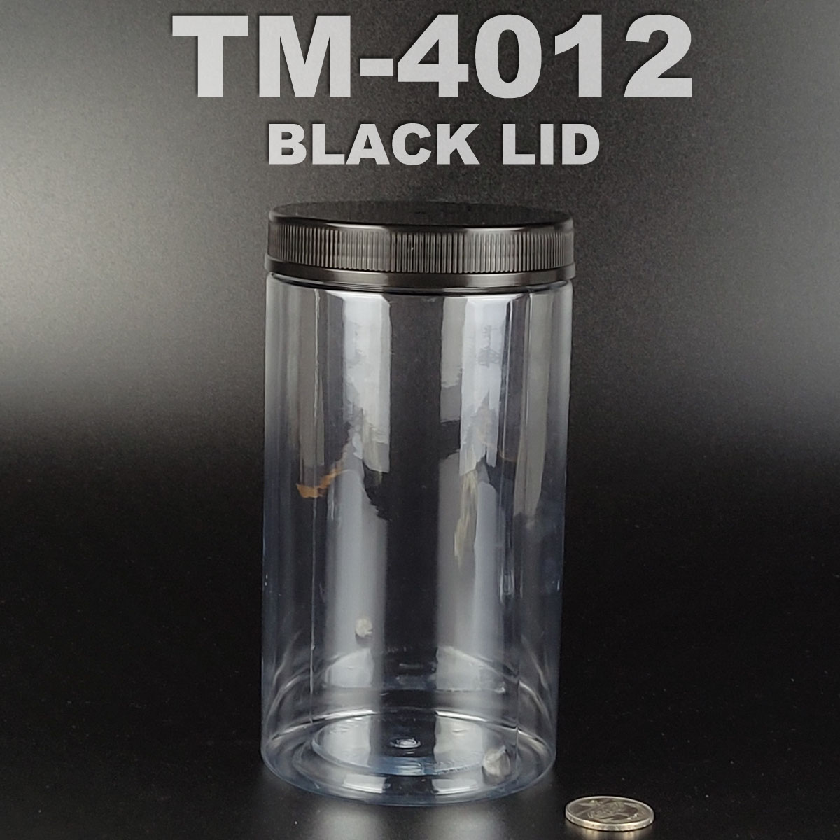 pet bottle 1200ml with black lid