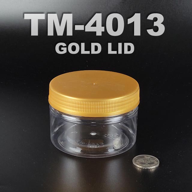 pet bottle 300 ml with gold lid