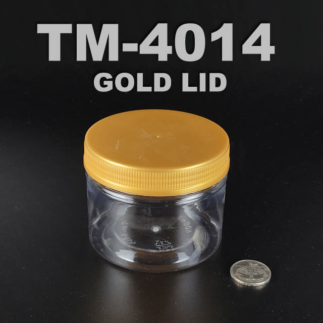 pet bottle 400ml with gold lid