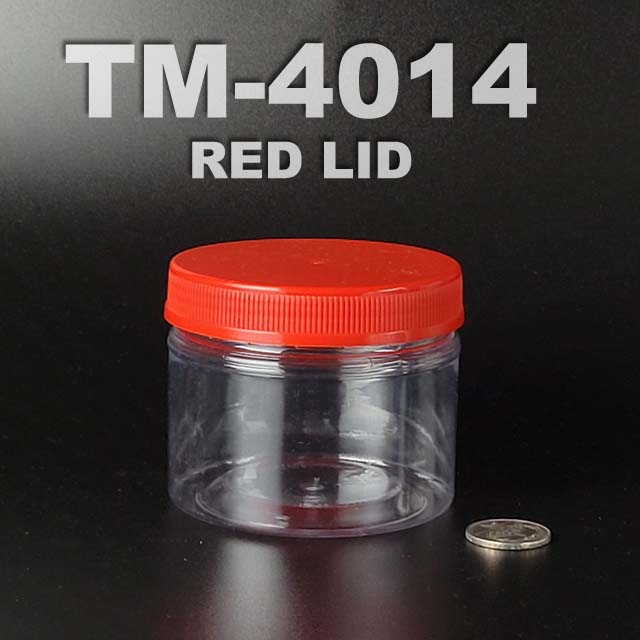 PET BOTTLE 400ml with red lid