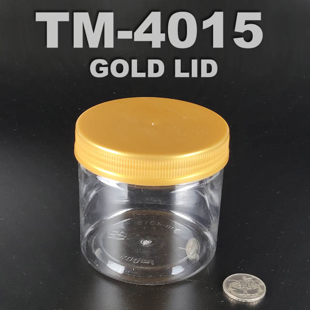 pet bottle 500ml with gold lid