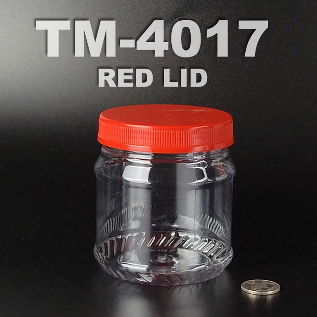 PET BOTTLE 750ml with red lid