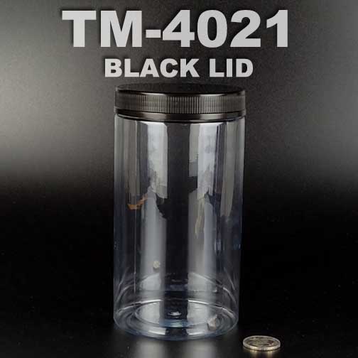 pet bottle 1000ml with black lid