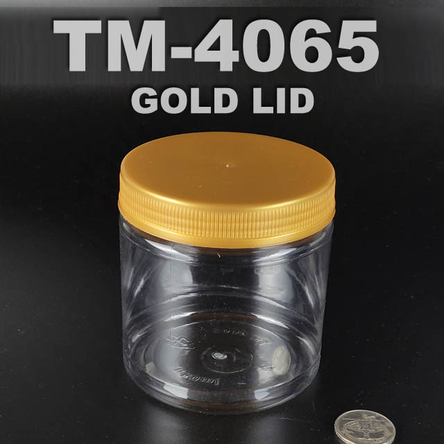 pet bottle 650ml with gold lid