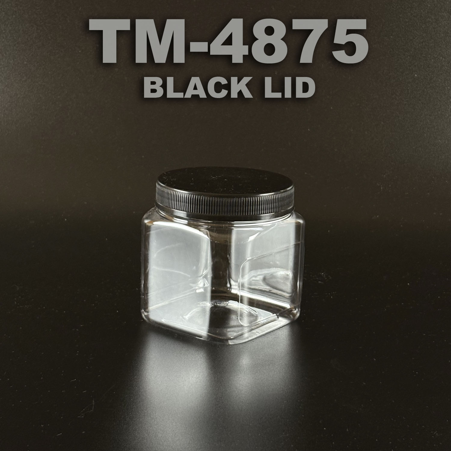 pet bottle 750ml with black lid